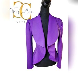 Shein Purple Fashion Blazer